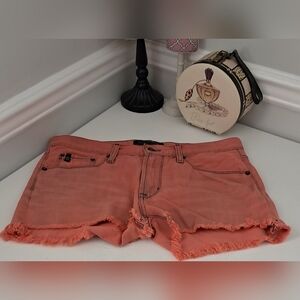 Big Star Coral Jean Shorts Sz M Excellent Pre-Owned Condition